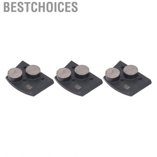 Bestchoices 3Pcs/set Grinding Shoes 2 Cylindrical  Block Black 16 Grits