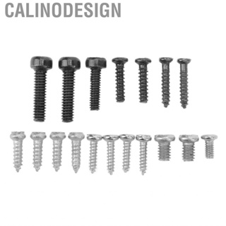 Calinodesign Screws Assortment Set RC Parts Silver Black Easy To Install Airplane Screw Stainless Steel for K200 Helicopter