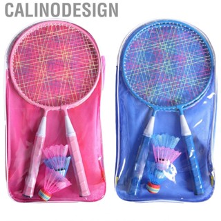 Calinodesign Children s Lightweight Sports Racket   Slip Handle Badminton Iron Alloy for For Outdoor Playing