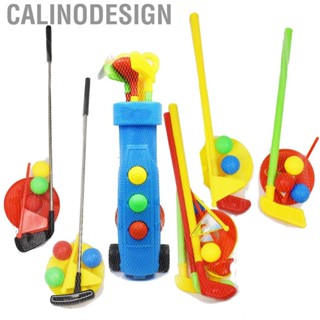 Calinodesign Kids Golf Toy  Toddler Set Educational Cultivate Patience Practice Hole Lifelike Experience for Indoor