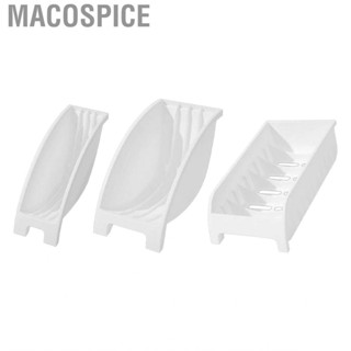 Macospice Kitchen Dish Storage Rack Plastic  Drying Utensil Draining Holder Organizer