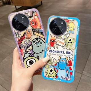 ขายดี เคสโทรศัพท์มือถือแบบใส กันกระแทก ลายการ์ตูนมอนสเตอร์น่ารัก แฟชั่น สําหรับ Realme 11 4G 5G NFC 11Pro 11Pro+ C51 C53 11 Pro C53