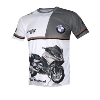 เสื้อยืด พิมพ์ลายรถจักรยานยนต์ BMW R1200RT R1200RS S1000RR