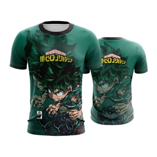 เสื้อกีฬาบาจู ลายทีมฮีโร่ academy
