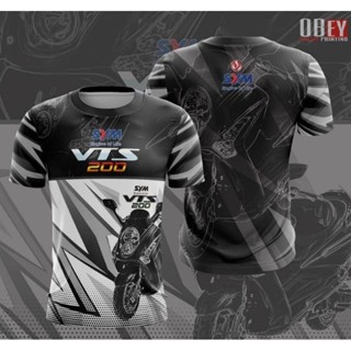 Sym vts200 เสื้อยืดแฟชั่น สําหรับเมาท์