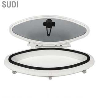 Sudi 470x210mm Boat Portlight Window Stainless Steel  Aging Oval Porthole for Yacht Ship RV Accessories