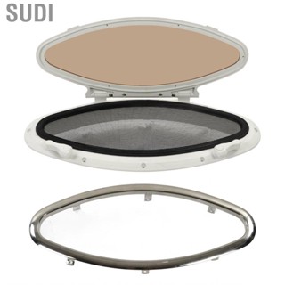 Sudi Steering for boat Marine Portlight Window Internal Opening UV Resistant  Oval Shape Boat Hatch