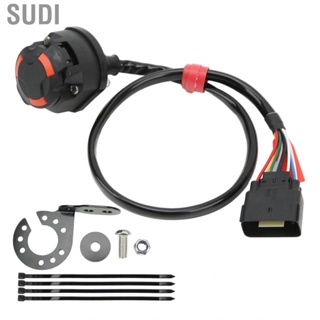 Sudi Trailer Taillight Signal Converter Harnesses  Efficient Flame Retardant Light Harness 13 Pin for Model Y