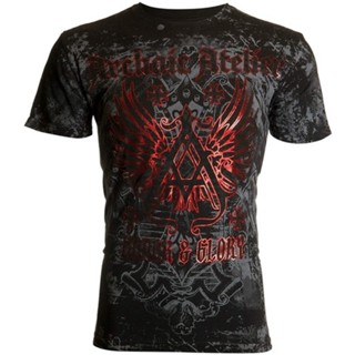 ใหม่ เสื้อยืดลําลอง แฟชั่นสําหรับผู้ชาย แขนสั้น พิมพ์ลาย archaic affliction achilles s/s