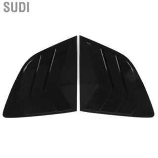 Sudi Rear Window Triangular Shutters Trim Side Louvers Cover Effective Protection Scratch Resistant for Car