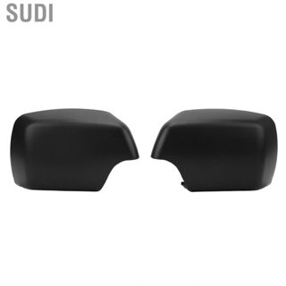 Sudi Car Mirror for Baby Back Seat 2PCs Side Covers  Door Cover Cap Glossy Black Replacement For BMW X5 E53 2000-2006