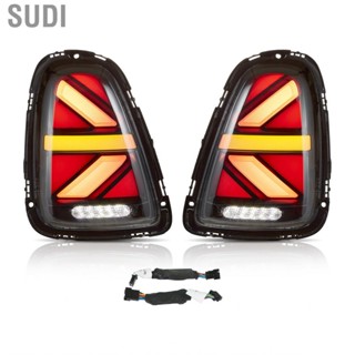 Sudi Union Jack Dynamic Full  Tail Lights Clear Lens for Mini Cooper R56 R57 R58 R59 JCW 2007‑2015 Car Accessories New