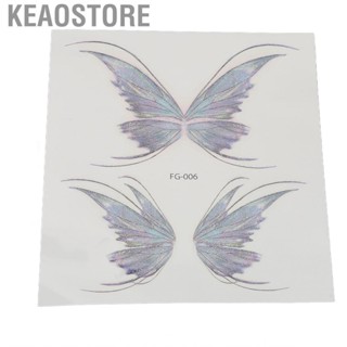 Keaostore Colorful Tattoo   Easy Cleaning Face Makeup Eye Catching for DIY Body Painting