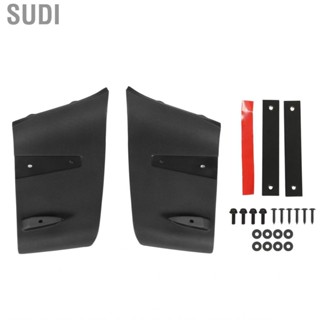 Sudi Rear Bumper Valance Lip Spoiler Direct Fit  Black for Cars