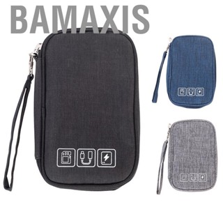 Bamaxis Electronic Accessories Organizer Bag Multifunction Data Cable Storage for  Chargers USB Earphones