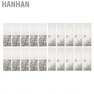 Hanhan Embossing Folder  Background Template 10Pcs for Album Making Card