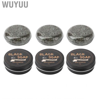 Wuyuu Hair  Bar  Cleansing Gentle 3pcs Improved Shine Compact Locking in Moisture for All Type Home