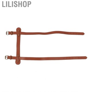 Lilishop Adjustable PU Leather  Carry Strap for Camping Picnics Beaches