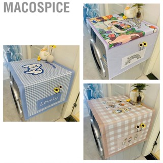 Macospice Fridge Dust Cover  Multi Purpose Cartoon Style Soft Durable  Top for Kitchen