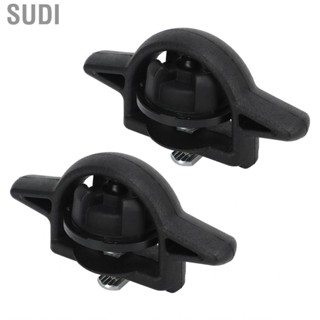 Sudi Truck Bed Cleat Black Secure Mounting Point Tie Down for Deck Rail System