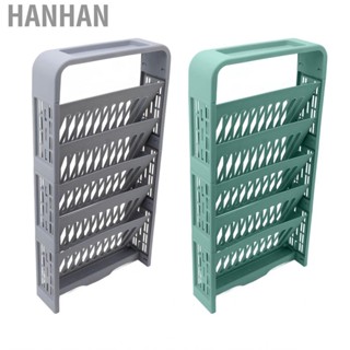 Hanhan Bookshelf  Contemporary Book Storage Rack for Living Room