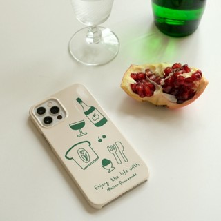 Enjoy Life เคสโทรศัพท์มือถือแบบแข็ง ลายฟิล์มน่ารัก สําหรับ Iphone 14 Pro 14 13pro 11 12 13 Pro Max XR X XS Max