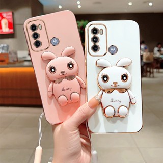 [พร้อมส่ง] เคสโทรศัพท์มือถือ ซิลิโคน กันกระแทก ลายน่ารัก 3D พร้อมขาตั้ง สําหรับ Motorola Moto Edge 30 20 G62 5G G73 G53 G13 G72 G23 G60S