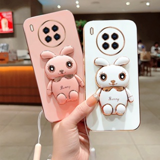 [พร้อมส่ง] เคสโทรศัพท์มือถือ ซิลิโคน กันกระแทก ลายน่ารัก 3D พร้อมขาตั้ง สําหรับ Huawei Nova 3i 5T 7i 7 7se 8i 9 9se