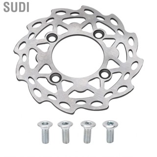 Sudi Rear Brake Disc Rotor Easy Installation High Hardness 185mm Steel Alloy for 50‑160cc Dirt Pit Bike Motorcycle