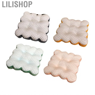 Lilishop Square Ice Silk Cushion  Polyester Seat Widely Applicable for Home Fishing