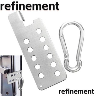 Refinement กลอนล็อกประตู โลหะ กันขโมย แบบพกพา เพื่อความปลอดภัย สําหรับบ้าน ห้อง