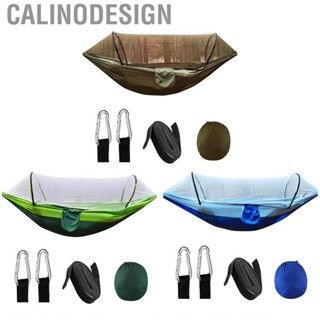 Calinodesign Automatic Quick Opening Hammock  Tent Breathable Foldable with Net for Backpacking