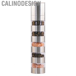 Calinodesign Manual Pepper Grinder  Convenient To Use Sea Salt Robust Adjustable Multifunctional for Kitchen