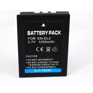 แบตกล้องNIKON EN-EL2 สำหรับ Nikon EN-EL2 BATTERY FOR NIKON COOLPIX 3500 2500 NIKON COOLPIX