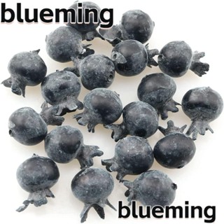 Blueming2 ผลไม้ปลอม พลาสติก คุณภาพสูง ทําความสะอาดง่าย เหมือนจริง 50 ชิ้น