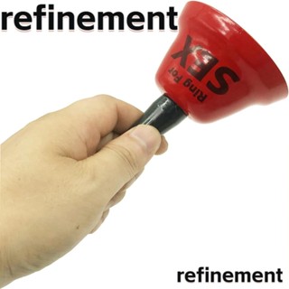 Refinement กระดิ่งเตือนชีวิต โลหะ ทนทาน พิมพ์ลายตลก สร้างสรรค์ ของเล่น สําหรับของขวัญ ปาร์ตี้