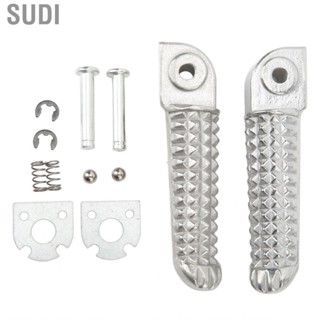 Sudi Rear Foot Pedal High Strength Motorcycle Pegs  Structure Stable Grip Metal  Slip Stylish for Motorbikes