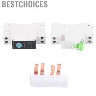 Bestchoices Home  Breaker WiFi Circuit 1P+N 25A 230VAC Flame Retardant 6KA Breaking 3 Timing Modes for Electrical Appliance