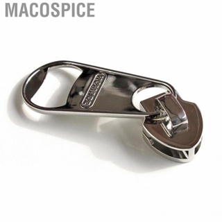 Macospice Bottle Opener  Can Portable Zinc Alloy Fun Zipper Shape for Bar Party