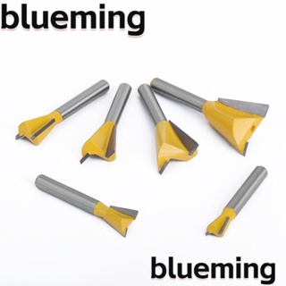 Blueming2 ดอกสว่านเราเตอร์คาร์ไบด์ อเนกประสงค์ ประสิทธิภาพสูง ก้าน 6 มม. สําหรับงานไม้