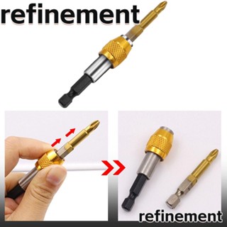 Refinement ดอกสว่านไขควง ด้ามจับหกเหลี่ยม 60 มม. ทนทาน