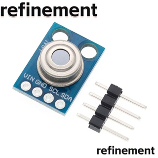 โมดูลเซนเซอร์อุณหภูมิอินฟราเรด 3.3V~5V MLX90614ESF IIC I2C Serial สําหรับ Arduino GY-906-BAA