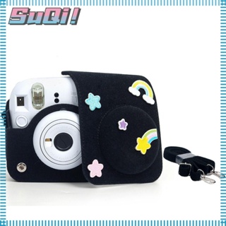 Suqi กระเป๋าเก็บกล้อง แบบพกพา สําหรับ Fujifilm Instax Mini 12