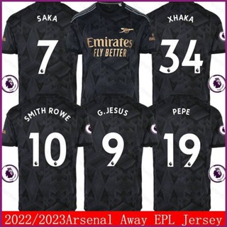 เสื้อกีฬาแขนสั้น ลายทีมชาติฟุตบอล Arsenal NP2 2022-2023 EPL Pepe Xhaka Jesus Saka Smith Rowe PN2