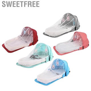 Sweetfree Baby Travel Bed  Foldable Keep Ventilation Portable Crib for Home Use