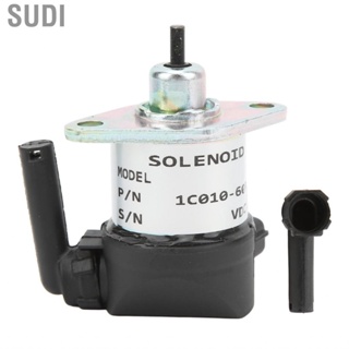 Sudi 17208‑60015  OEM Standard Fuel Shut Off Solenoid Stable Performance 12VDC for KUBOTA ENGINES D905 D1005 D1105 V1305