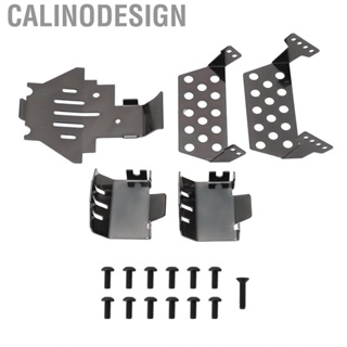 Calinodesign (01)RC Chassis Armors Set Stainless Steel Protection Skid  For T HG