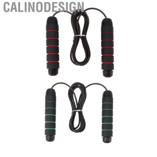 Calinodesign Fitness Jump Rope  406g Improve Coordination Comfortable Grip Weighted for Outdoor Use