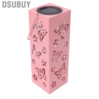 Dsubuy Outdoor Solar Lantern  Light Automatic On  Decorative Lamp