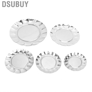 Dsubuy 5pcs   Set Stainless Steel 13cm 15cm 16.5cm 20cm 25cm Dish BE